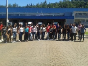 Estudantes da FDV visitam a Bartofil Distribuidora