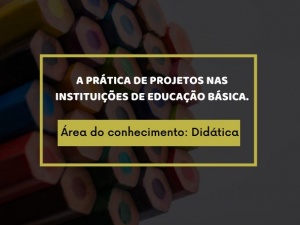 A prática de Projetos nas instituições de Educação Básica.