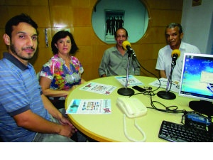 Visita à Rádio Montanhesa