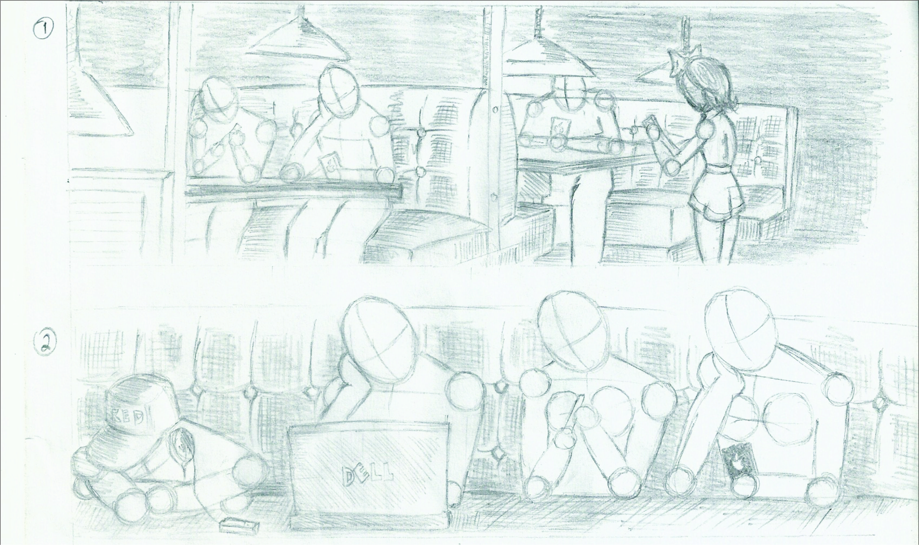 Story board da grava&ccedil;&atilde;o